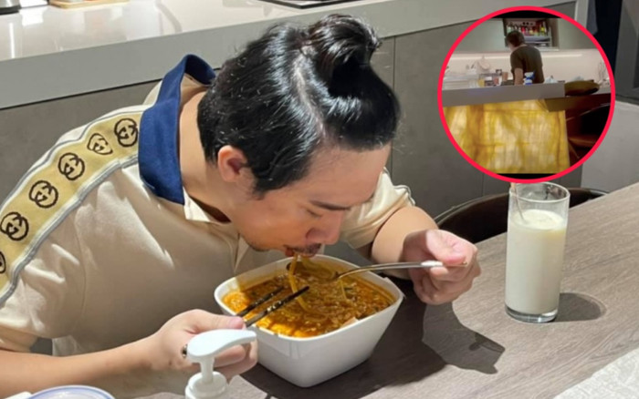 Hari Won hào hứng khoe chồng vào bếp: Ngoại hình của Trấn Thành trông khác khác! Ảnh 2