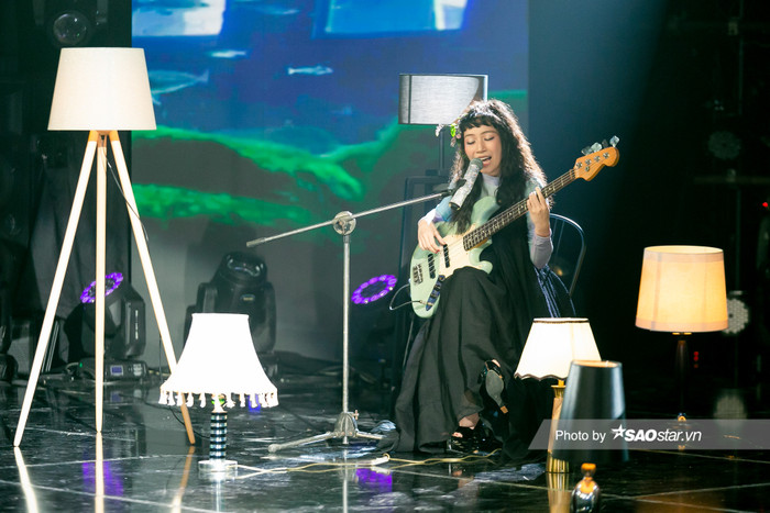 Mỹ Anh 'ôm đàn' hát cùng Khắc Hưng khiến Master Nimbia thích thú, Nguyễn Hải Phong đánh giá cao Ảnh 5