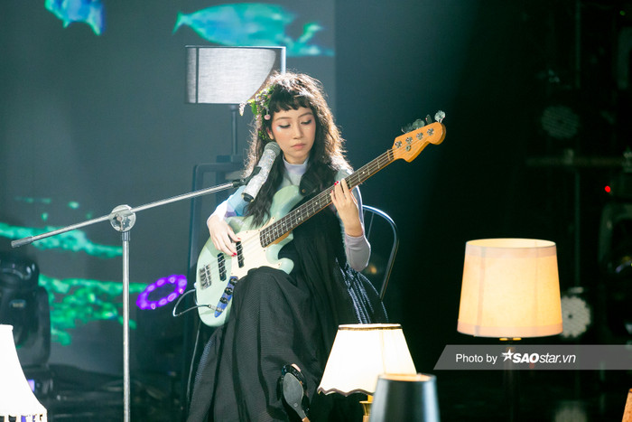 Mỹ Anh 'ôm đàn' hát cùng Khắc Hưng khiến Master Nimbia thích thú, Nguyễn Hải Phong đánh giá cao Ảnh 4