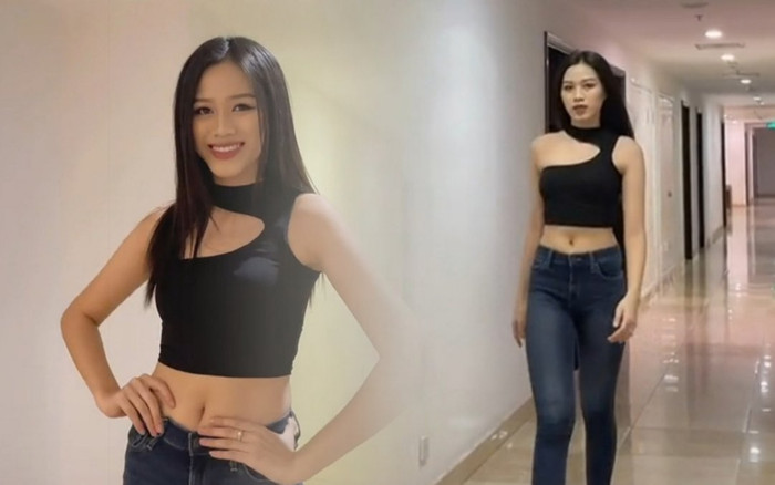 Clip 18 giây catwalk của Đỗ Thị Hà, 'đủ trình' chặt chém tại Miss World? Ảnh 2