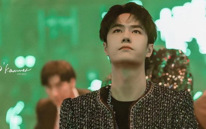 Vương Nhất Bác bơi giữa biển đèn màu xanh lá, biến concert công ty thành concert cá nhân Ảnh 2