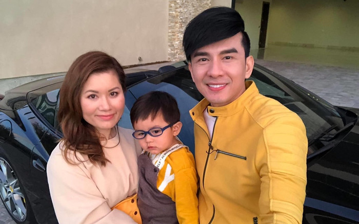 Clip: Khoảnh khắc hạnh phúc của vợ chồng Đan Trường và con trai, một tháng trước ồn ào ly hôn Ảnh 2