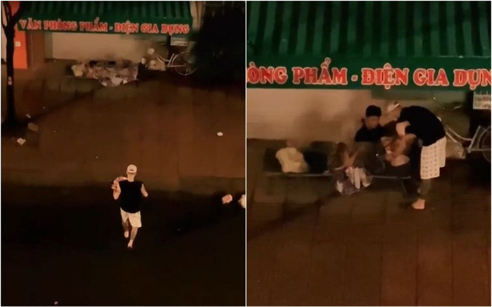 Trời mưa như trút nước, nam thanh niên tự tay nấu mì, mang tận nơi cho 2 bà cháu vô gia cư gây xúc động Ảnh 2