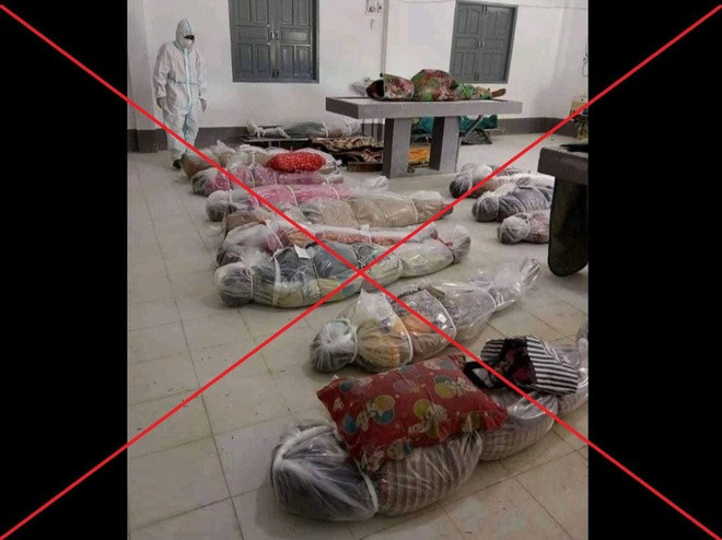 Bức ảnh được ghi nhận tại Indonesia, không phải tại Việt Nam