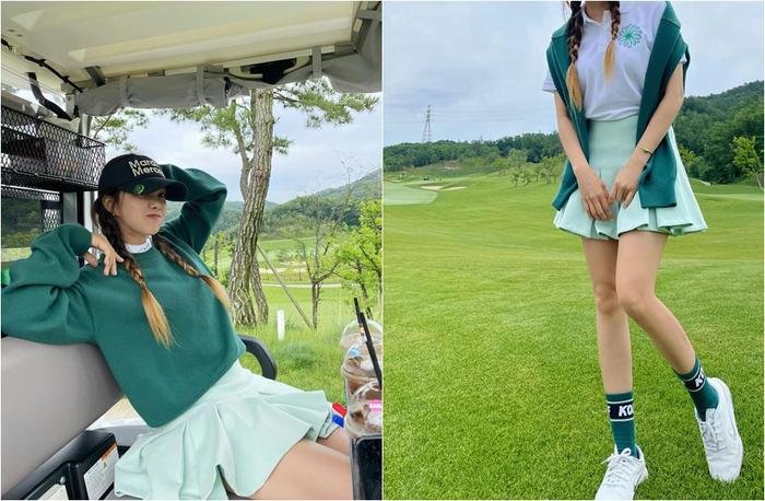 Gu thời trang của golf thủ Hyomin 'đốn tim' người hâm mộ Ảnh 4