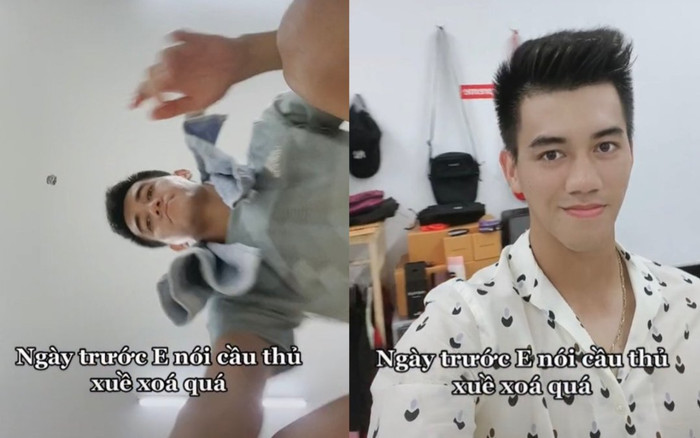 Clip: Bị chê xuề xòa, Tiến Linh 'bắt trend biến hình' khiến fan mê mệt Ảnh 2