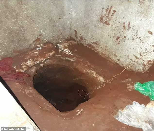 Các tù nhân đào hỗ bên trong phòng giam để thông ra đường hầm tẩu thoát.