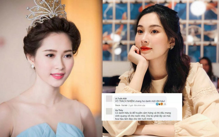 Hai lần từ chối đại diện Việt Nam thi quốc tế, Hoa hậu Thu Thảo bất ngờ bị tố: 'vô trách nhiệm' Ảnh 2