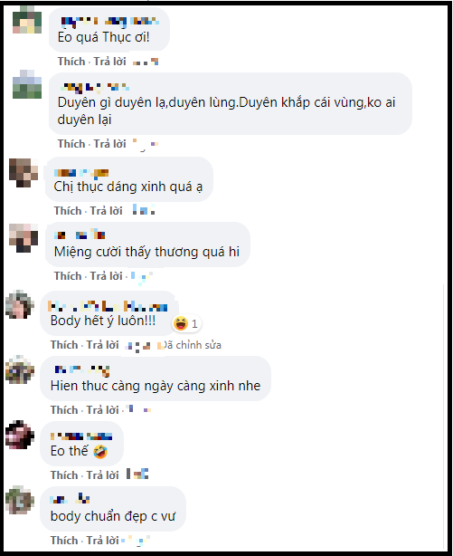 Bức ảnh của Hiền Thục nhận được nhiều lời khen ngợi của bạn bè và người hâm mộ.