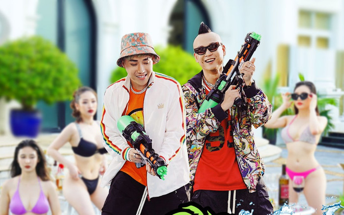 Lil Shady tung MV Cô ta, 'đốt mắt' fan với ngập cảnh bikini nóng bỏng Ảnh 2