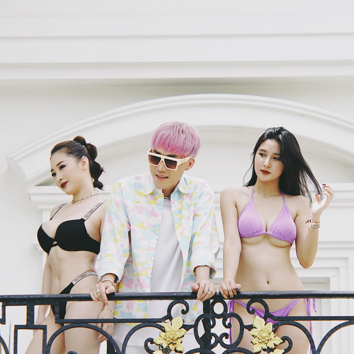 Lil Shady tung MV Cô ta, 'đốt mắt' fan với ngập cảnh bikini nóng bỏng Ảnh 7