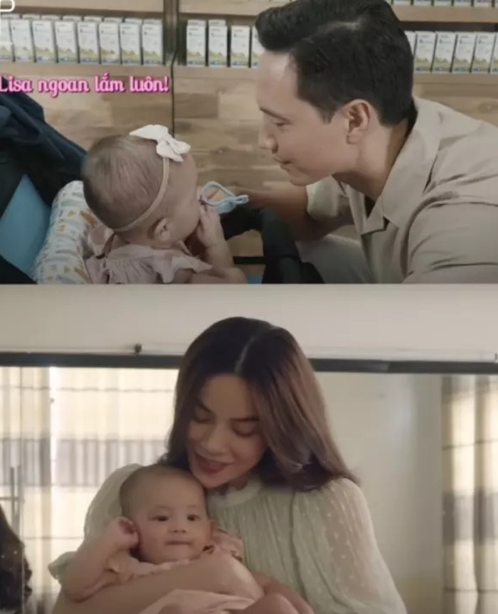 Hai bé với hai cá tính trái ngược...