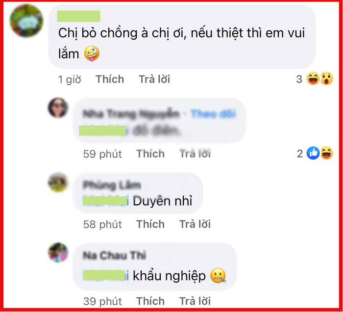 Một số người còn bình luận vô cùng ác ý.