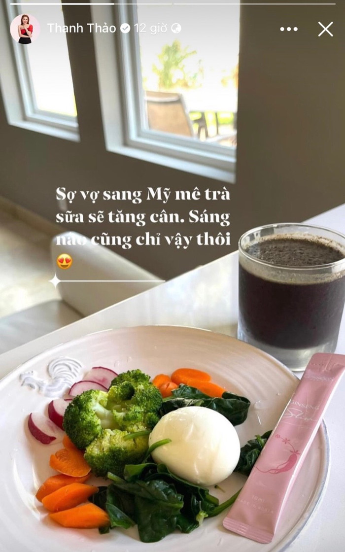 Thanh Thảo được chồng chăm sóc chu đáo.