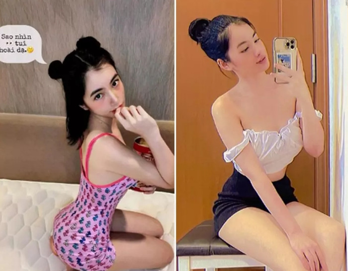 Những trang phục áo ngắn, váy trễ vai được cô mặc thường xuyên, liên tục chia sẻ trên trang cá nhân.