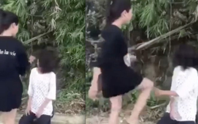 Vụ nữ sinh phải quỳ dưới đất, liên tục bị đá vào mặt ở Lào Cai: Cơ quan chức năng vào cuộc điều tra Ảnh 2