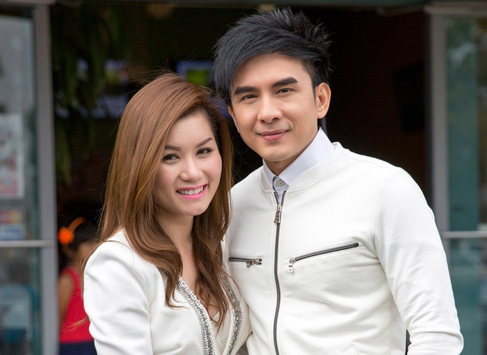Vợ chồng Đan Trường thuở còn mặn nồng