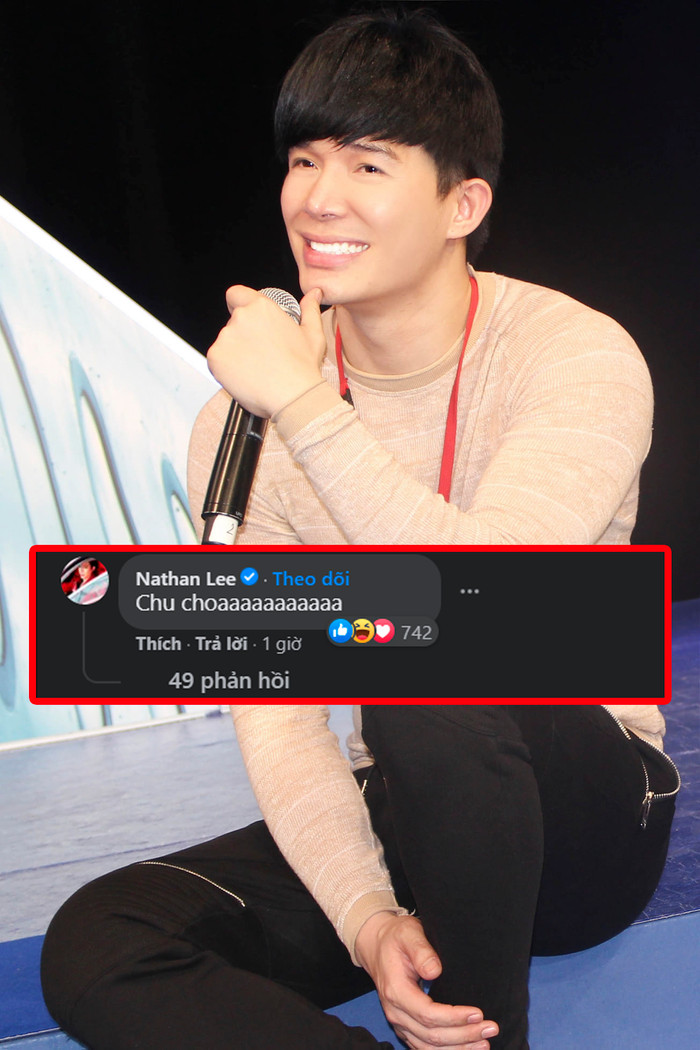 Nathan Lee trầm trồ.