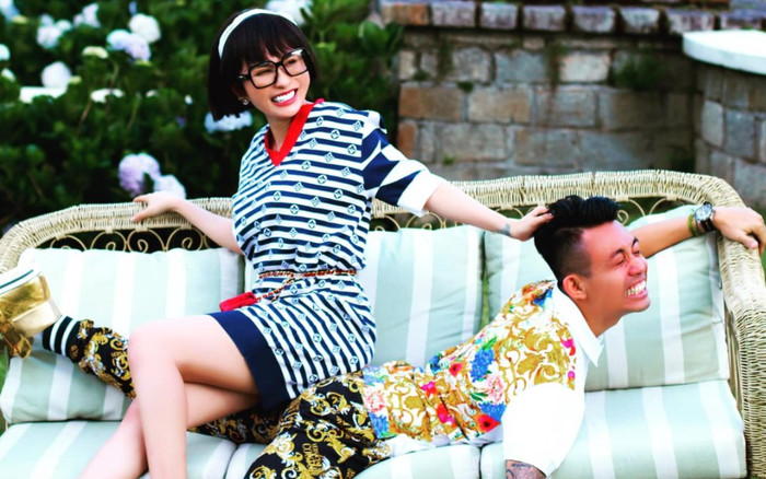 Đại gia Minh Nhựa khoe 'đẩy' bà xã lên tới 'trần nhà' Ảnh 2