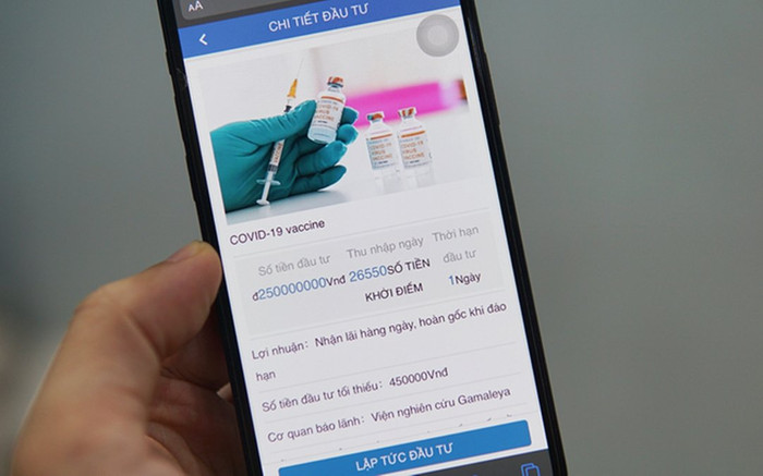 Ứng dụng lừa đảo mạo danh đầu tư vaccine Ảnh 2