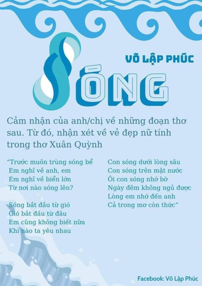 Thủ khoa toàn quốc năm 2020 với bài phân tích 'Sóng' của Xuân Quỳnh gây tranh cãi Ảnh 1