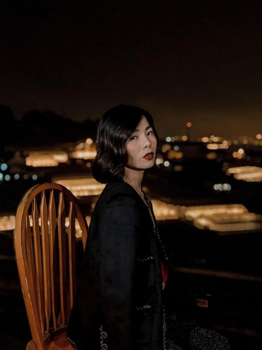 Lệ Quyên chia sẻ dòng trạng thái bày tỏ quan điểm cá nhân.