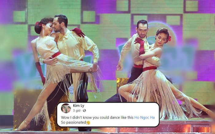 Kim Lý 'hết hồn' trước khả năng khiêu vũ của bà xã Hồ Ngọc Hà và bạn diễn ngoại quốc Ảnh 2