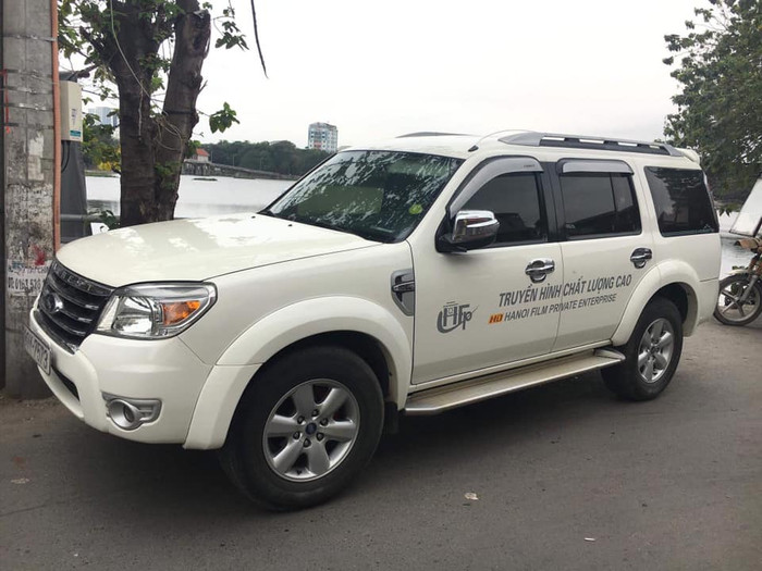 Xe của nam nghệ sĩ.