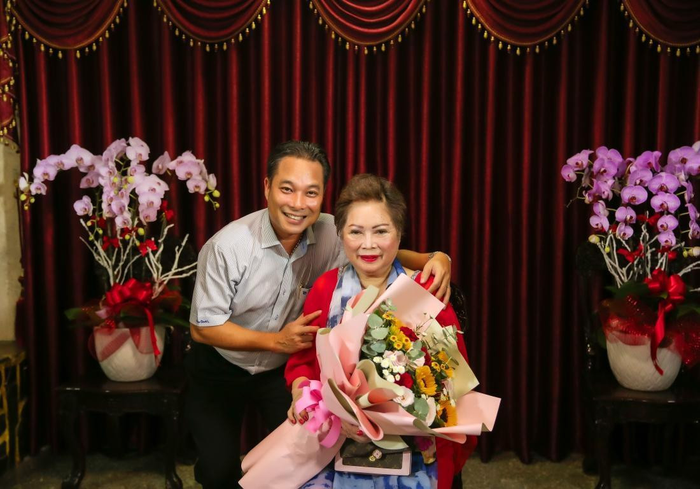 Ngọc Hải rất hiếu thuận với người mẹ quá cố.