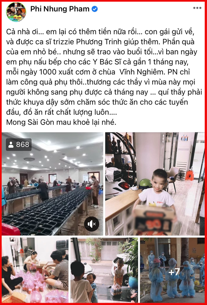 Phi Nhung khoe được con gái cho tiền, đáp trả thâm thúy khi bị mắng là 'đồ con lai' Ảnh 1