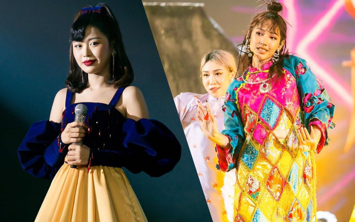 Han Sara hóa nàng Bạch Tuyết gen Z , Cara rực rỡ với áo dài trên sân khấu The Heroes Ảnh 2