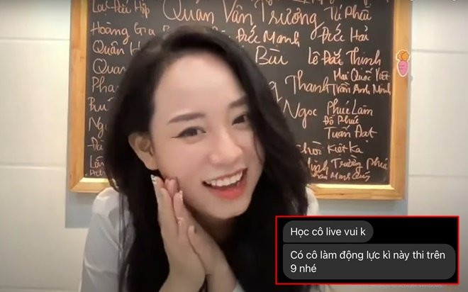 Nhắn tin hờn dỗi vì học trò xem livestream cô Minh Thu, thầy giáo Vật lý nhận lời đáp đầy 'đường mật' Ảnh 2