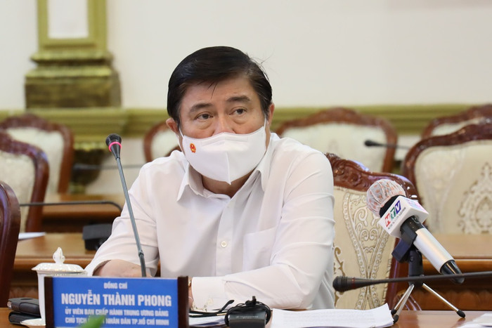 Chủ tịch UBND TP.HCM Nguyễn Thành Phong. Ảnh: HMC.