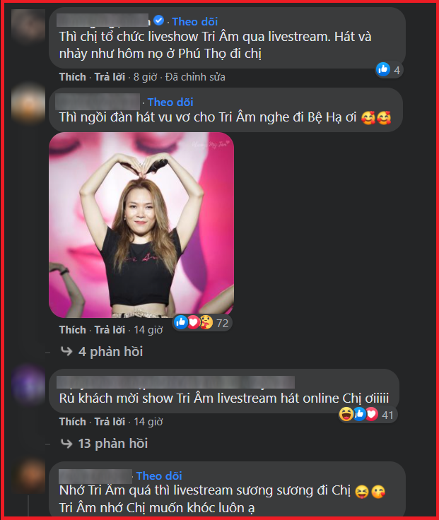 Thả thính nhớ 'Tri Âm', dân tình đồng loạt ủng hộ Mỹ Tâm mở concert online ngay và luôn! Ảnh 7