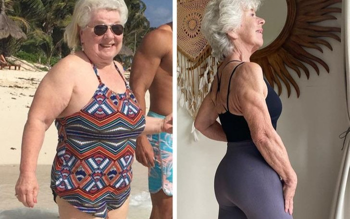 Cụ bà 74 tuổi gây sốt với thân hình đồng hồ cát, hút 1,3 triệu followers trên Instagram Ảnh 2