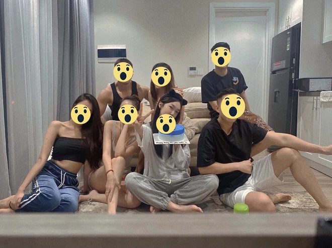 Bức ảnh gây tranh cãi của Linh Sugar.