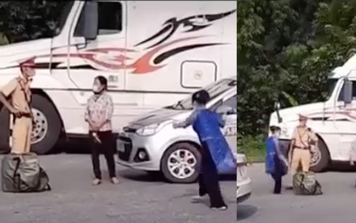 Thông tin bất ngờ về người phụ nữ đá tung giày rồi 'đi đường quyền' trước mặt CSGT tại chốt kiểm dịch Ảnh 2