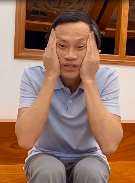 Anh còn bắt trend TikTok cực đỉnh.