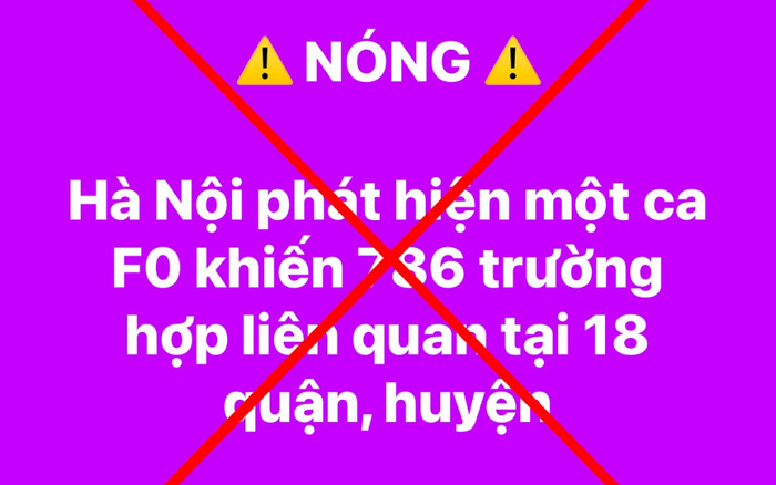 Huyện Chương Mỹ khẳng định thông tin 786 người liên quan ca F0 là suy diễn, sai sự thật Ảnh 2