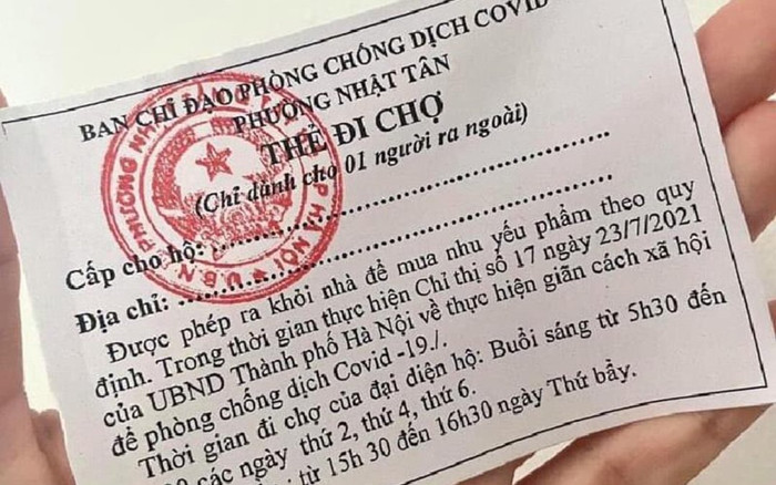 Hà Nội nghiên cứu triển khai mô hình phát phiếu đi chợ trong thời gian giãn cách Ảnh 2