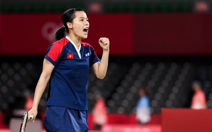 Hot girl cầu lông Nguyễn Thùy Linh có trận thắng đi vào lịch sử tại Olympic Tokyo 2020 Ảnh 2