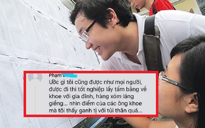 Thấy bạn bè khoe điểm tốt nghiệp, nam sinh buồn bã và lý do sau đó khiến dân tình bật ngửa Ảnh 2