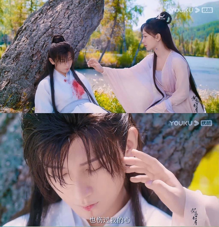 Cảnh Dương Tử - Thành Nghị âu yếm trong đêm động phòng khiến fan nghĩ ngay đến Húc Phượng - Cẩm Mịch Ảnh 12