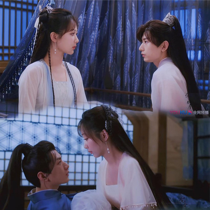 Cảnh Dương Tử - Thành Nghị âu yếm trong đêm động phòng khiến fan nghĩ ngay đến Húc Phượng - Cẩm Mịch Ảnh 14