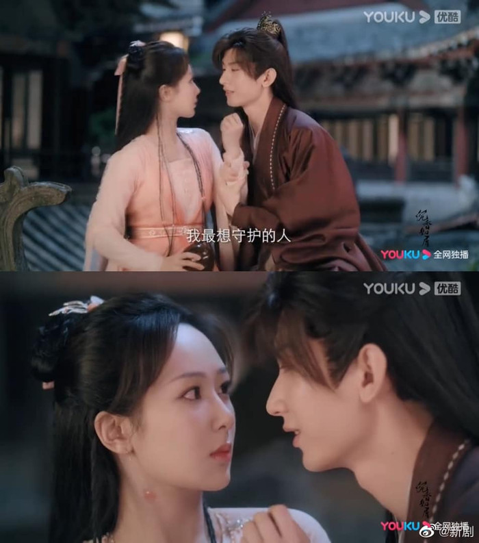 Cảnh Dương Tử - Thành Nghị âu yếm trong đêm động phòng khiến fan nghĩ ngay đến Húc Phượng - Cẩm Mịch Ảnh 8