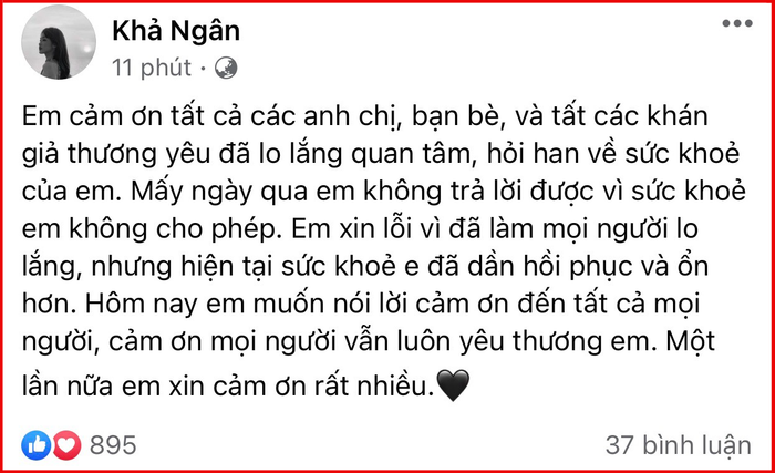 Khả Ngân hé lộ tình trạng hiện tại sau hình ảnh chằng chịt kim tiêm: 'Sức khỏe không cho phép phản hồi' Ảnh 2