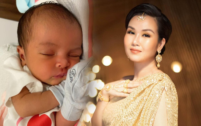 Võ Hạ Trâm mất ăn mất ngủ khi con gái mới sinh bị vàng da sinh lý phải nằm viện điều trị Ảnh 2