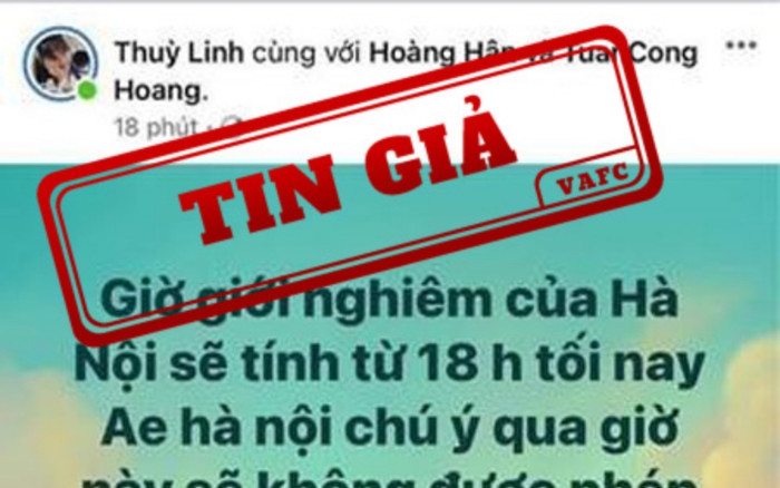 Thông tin trên mạng xã hội: 'Hà Nội giới nghiêm từ 18h tối nay