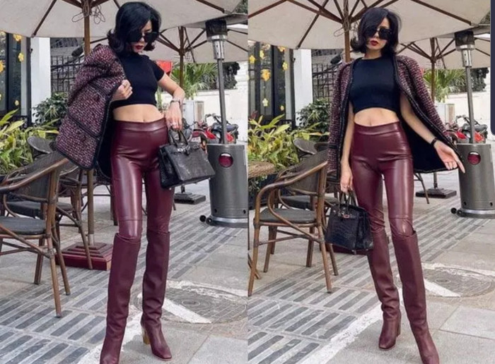 Lệ Quyên cũng chẳng phải ngoại lệ. Được biết, do chất liệu không thấm hút mồ hôi, lại dễ bí nên kém thoải mái, ảnh hưởng sức khỏe.