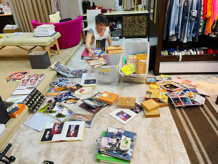 Số lượng ảnh cực 'khủng' của Mr Đàm.